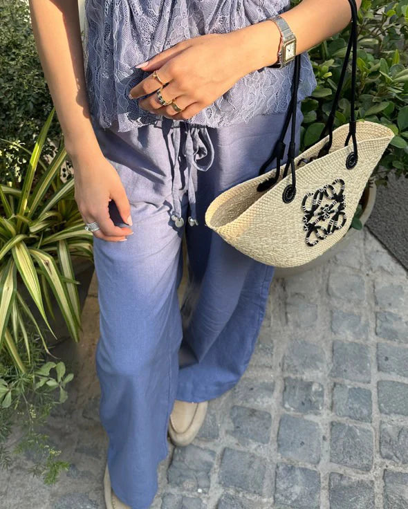 Brown Very peri top