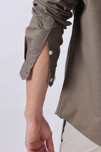 Granada Olive Pre-washed Oxford Shirt