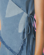 Iris Wrap Top