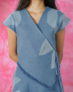 Iris Wrap Top