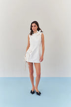 Moonlit fleur mini dress
