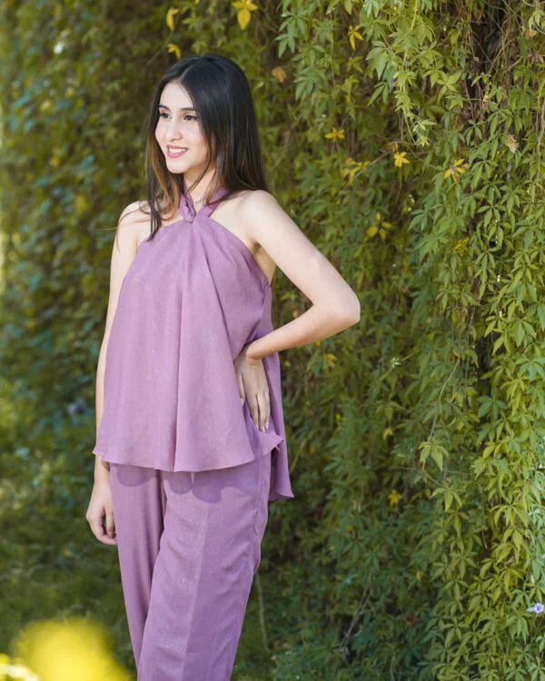 Sabherwal in Chic Halter Co-ord