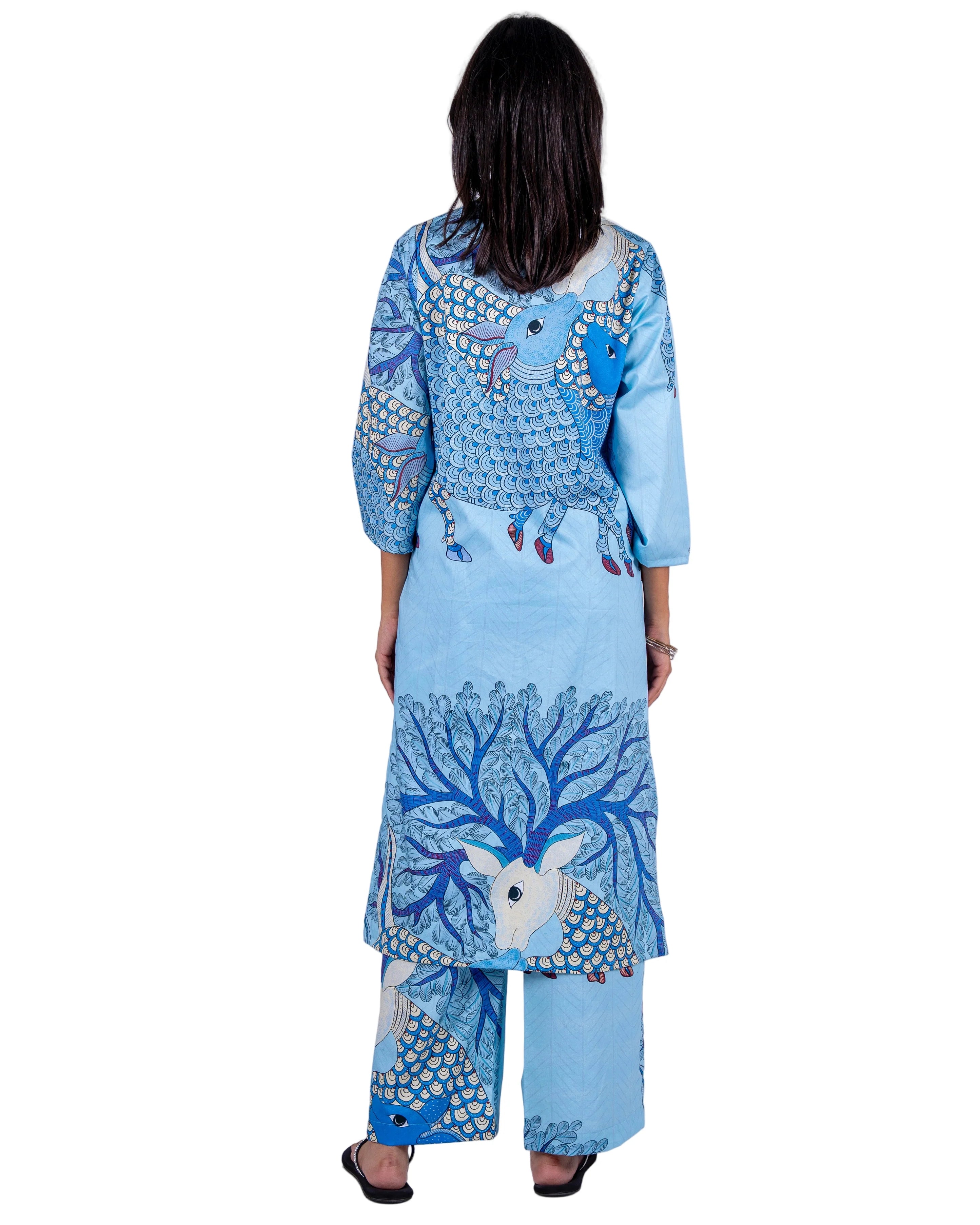 Gond Hiran Kurta Set
