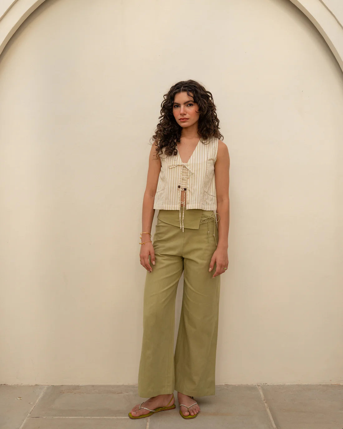 Olive pants