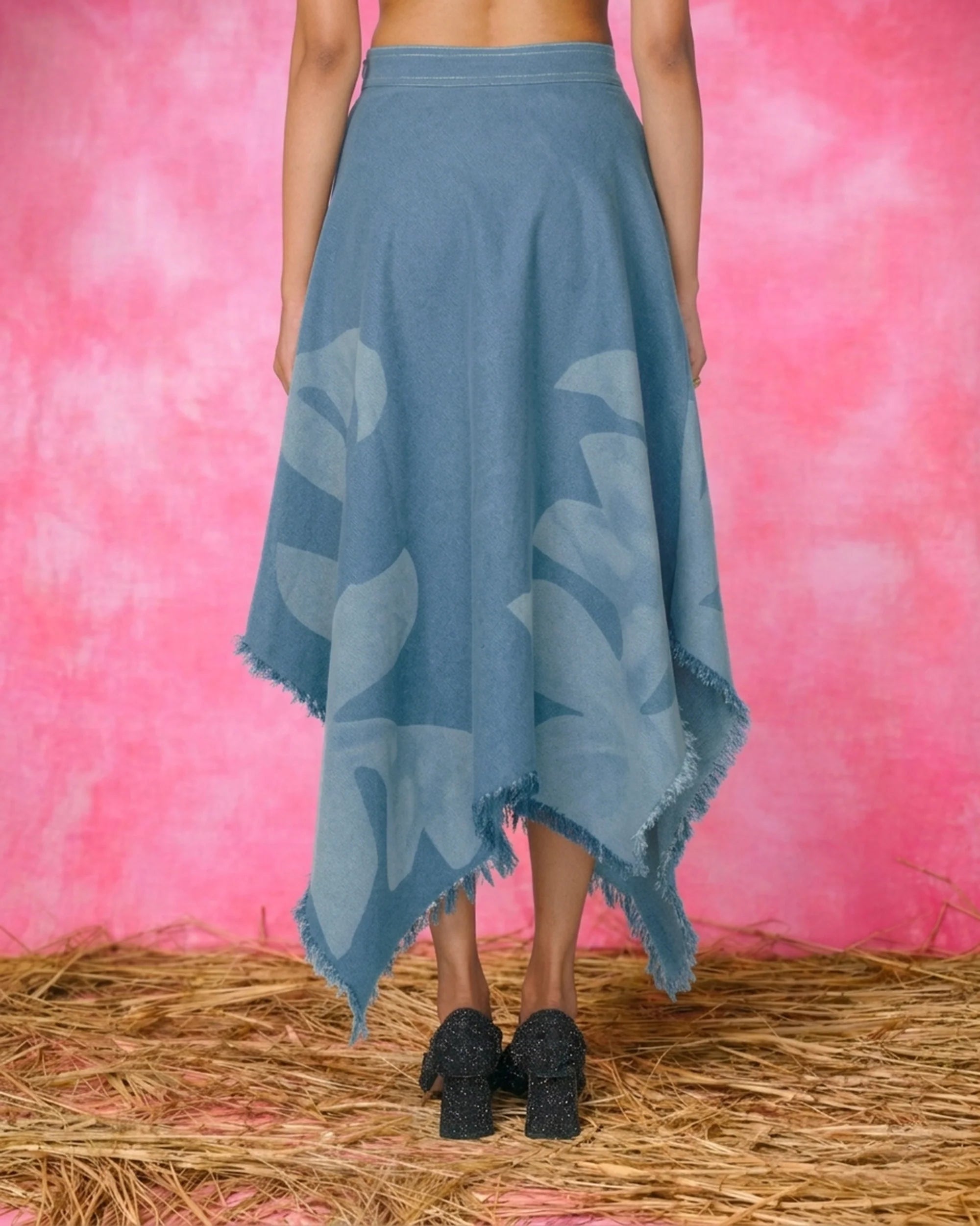 Iris Handkerchief Skirt