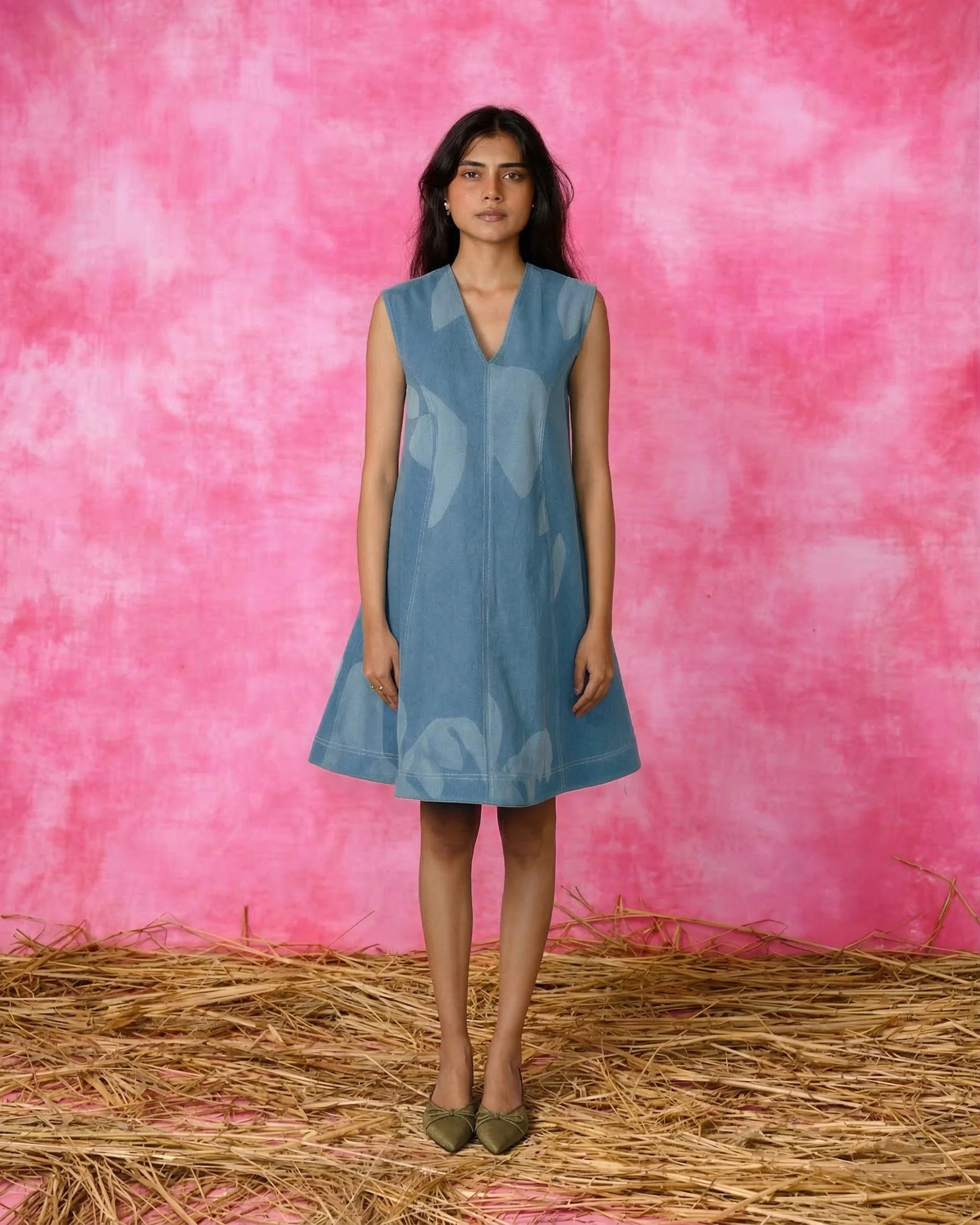 Iris Circular Mini Dress