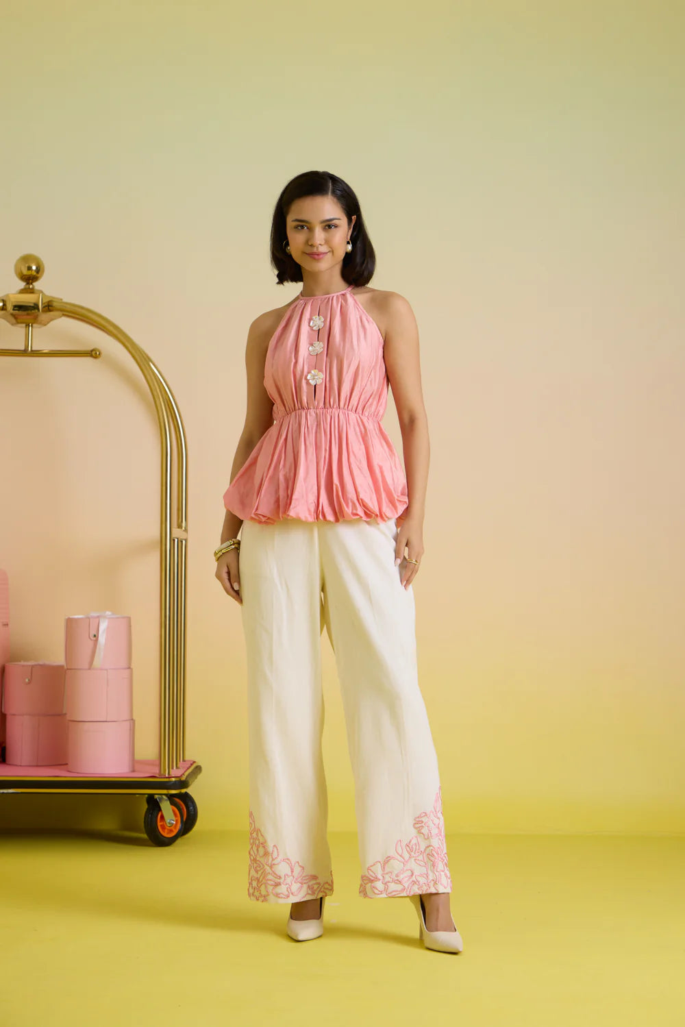 Bubblegum sleeveless top