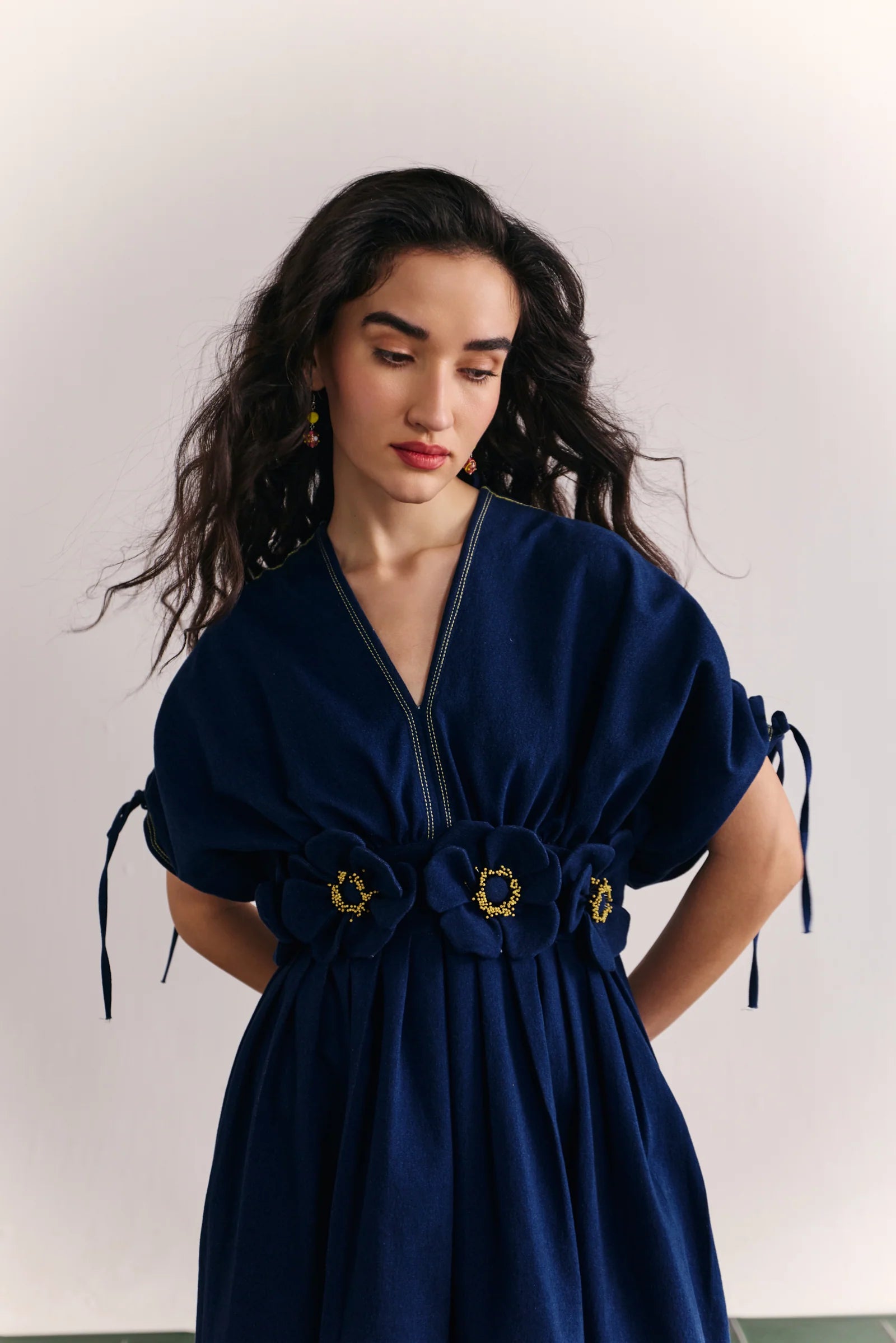 Denim Petite Bloom Dress