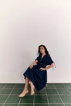 Denim Petite Bloom Dress