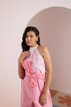 Coral Pink Jumpsuit