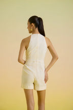 Ivory shell romper