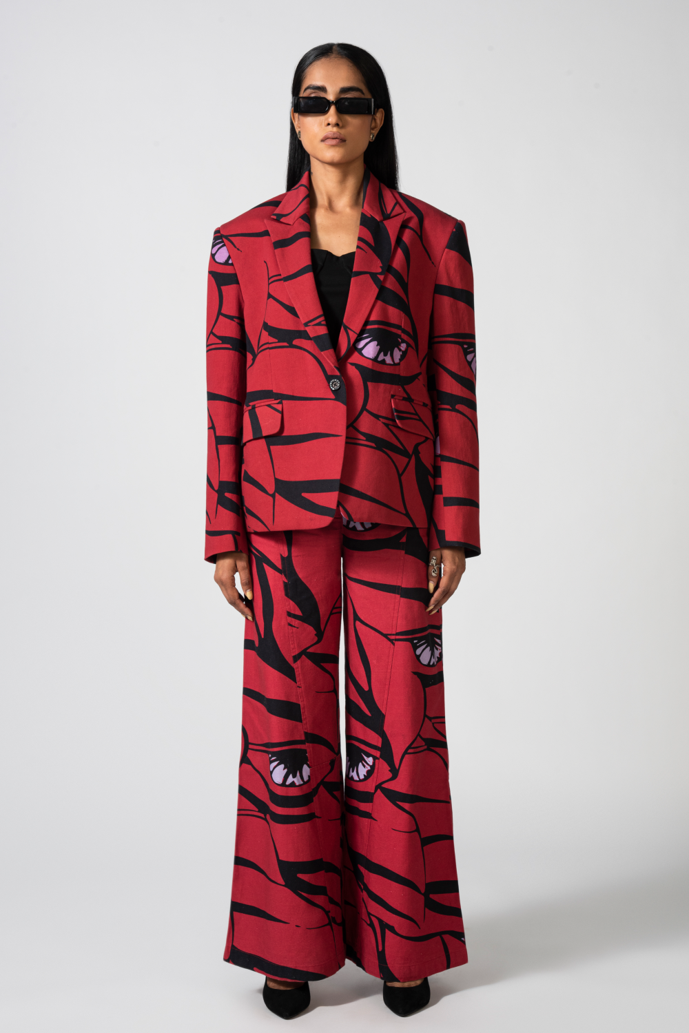 House Of Misu x Flaming Ruby Printed Suit