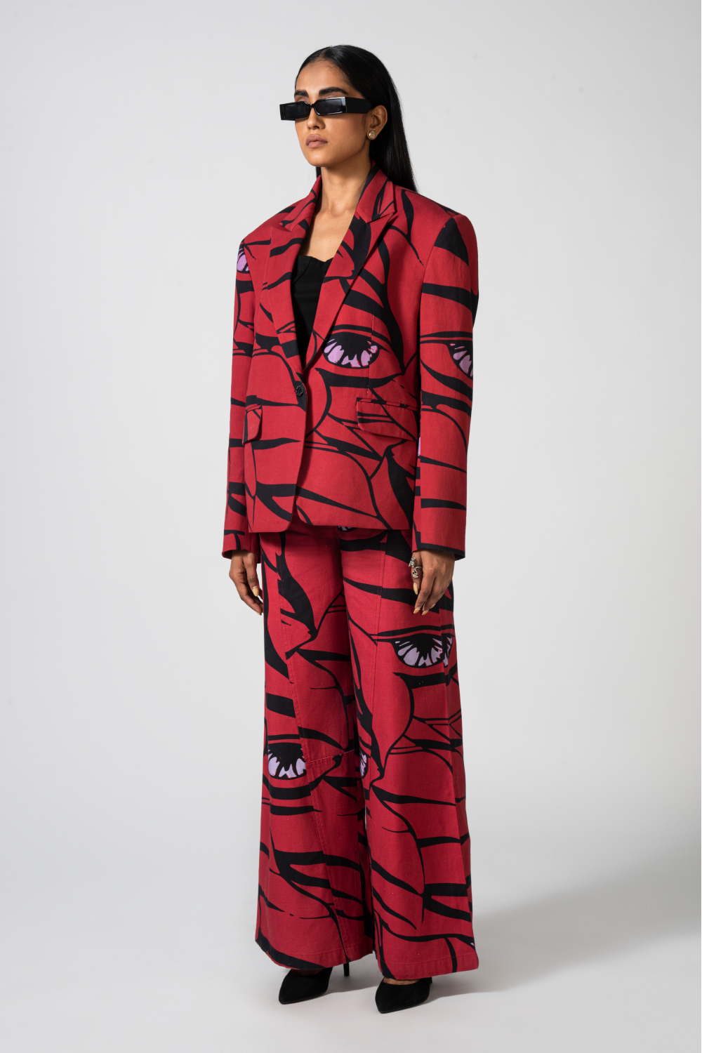 House Of Misu x Flaming Ruby Printed Suit