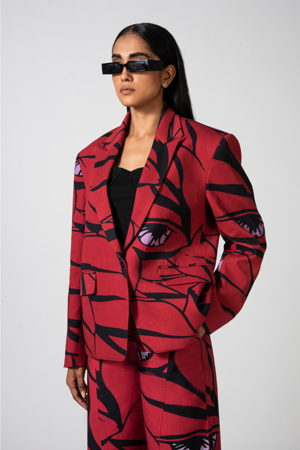 House Of Misu x Flaming Ruby Printed Suit