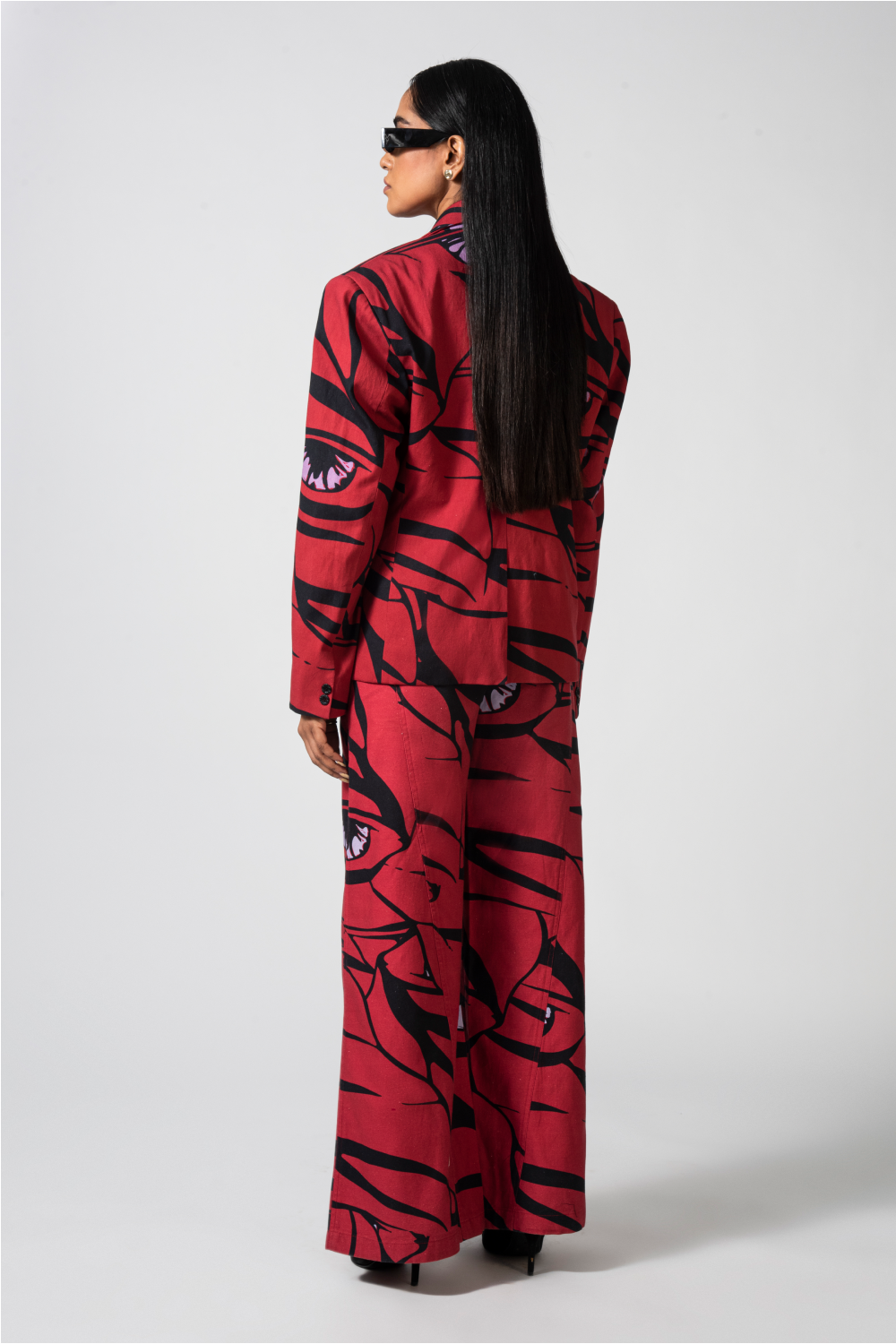 House Of Misu x Flaming Ruby Printed Suit