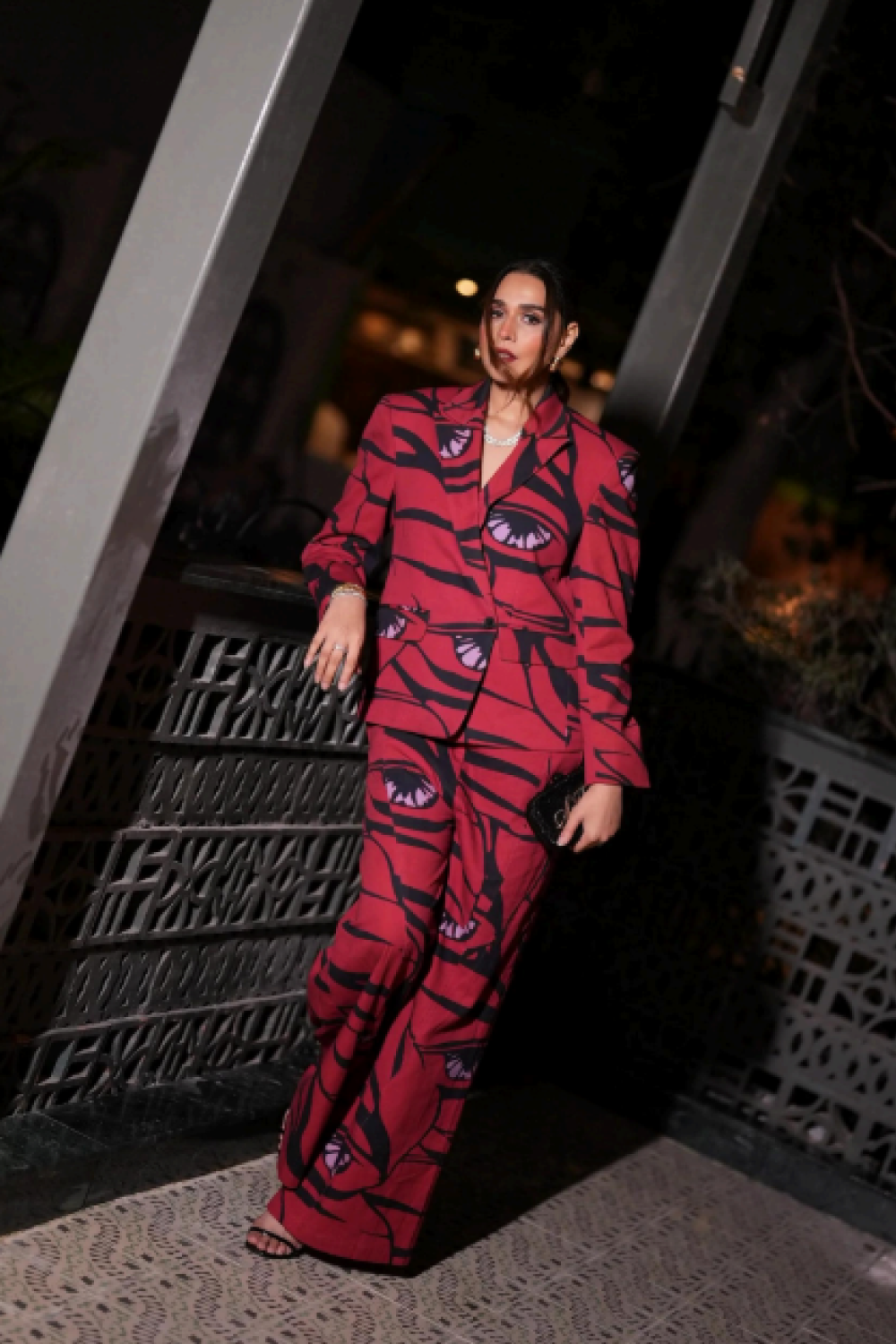 House Of Misu x Flaming Ruby Printed Suit