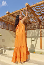 Dream Orange Dress