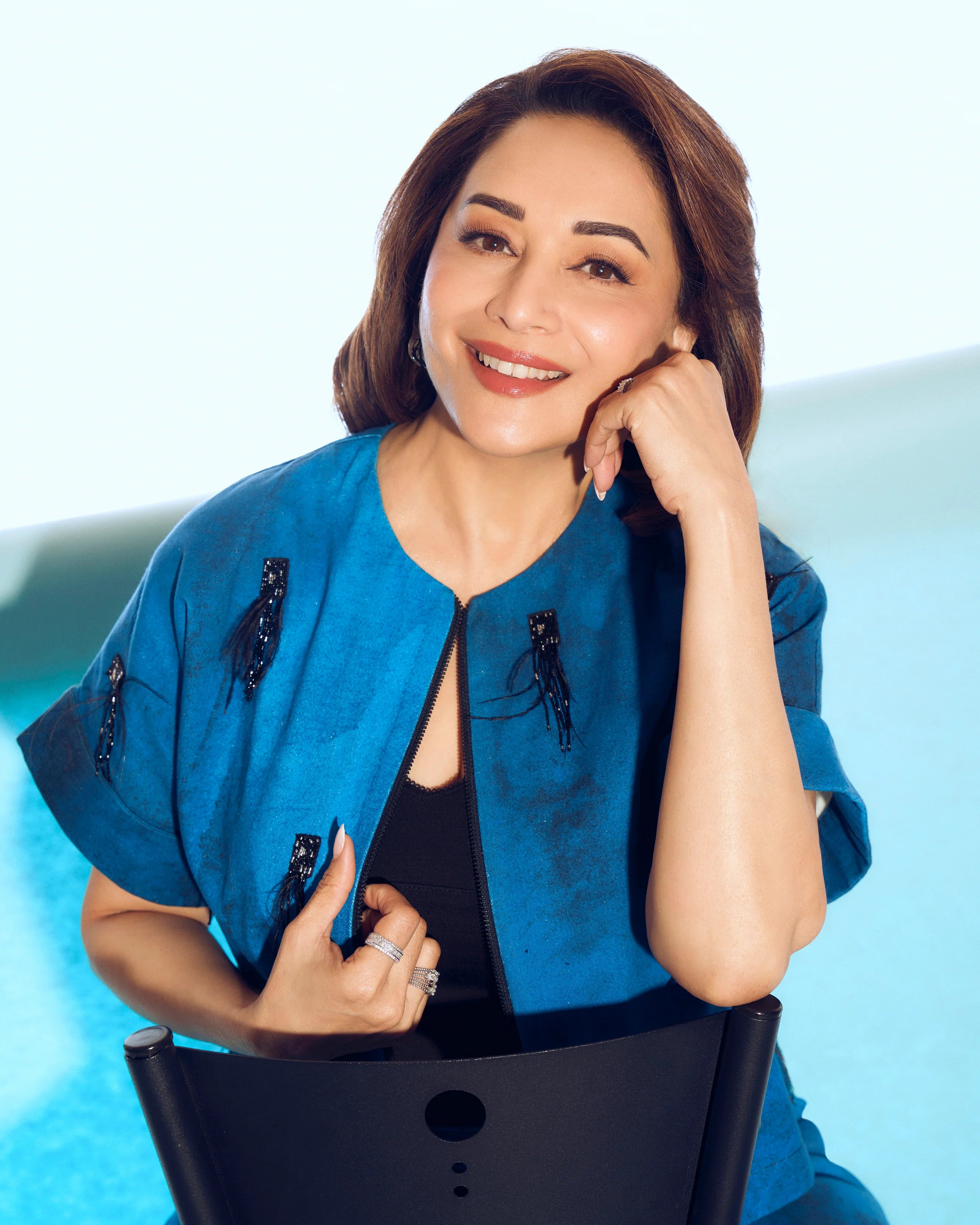 Madhuri Dixit x Saphiré Muse Top Co-ord Set