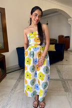 Petal Pop Midi Dress