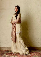 Champagne Blush Sharara Set