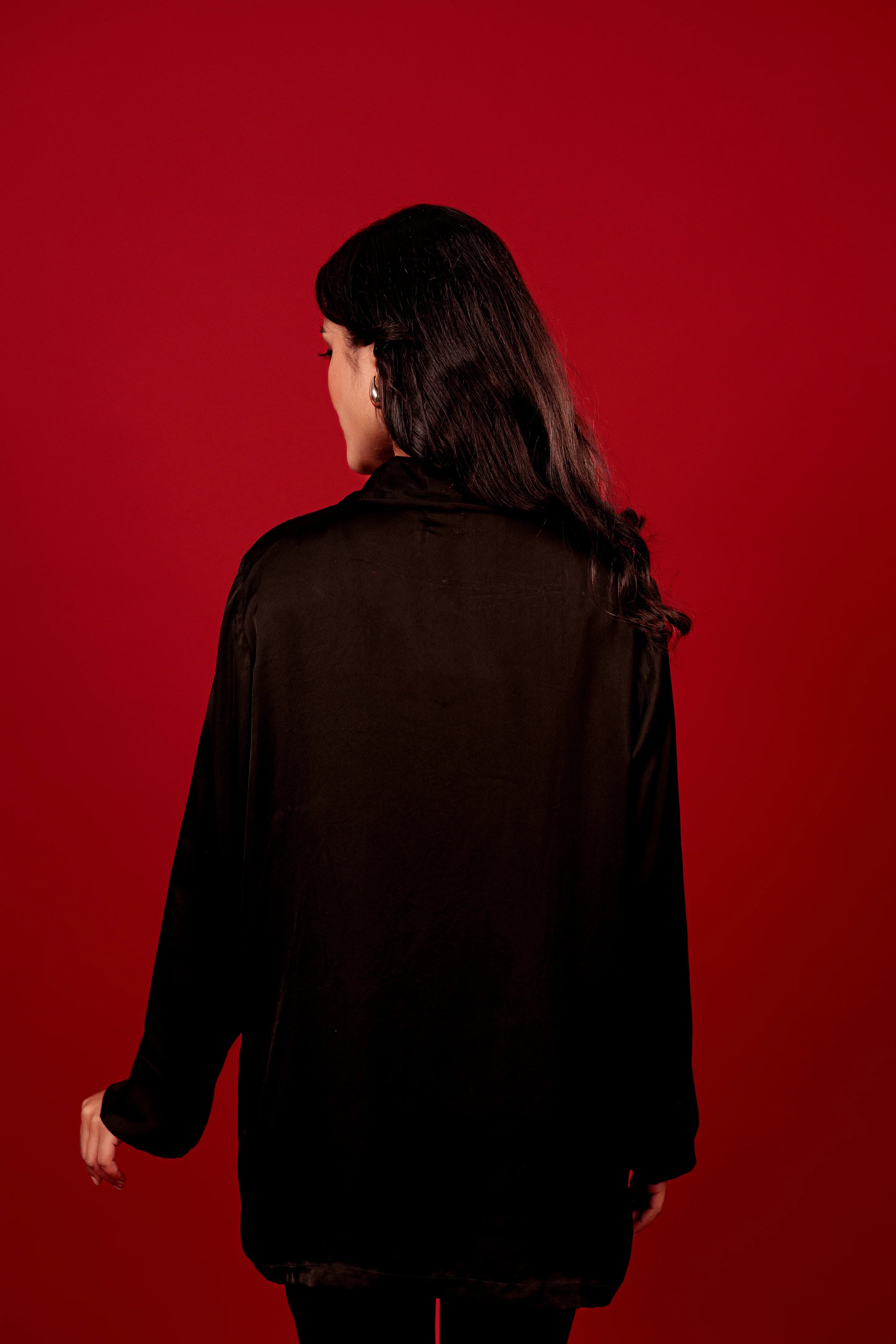 Noir Drizzle Shirt