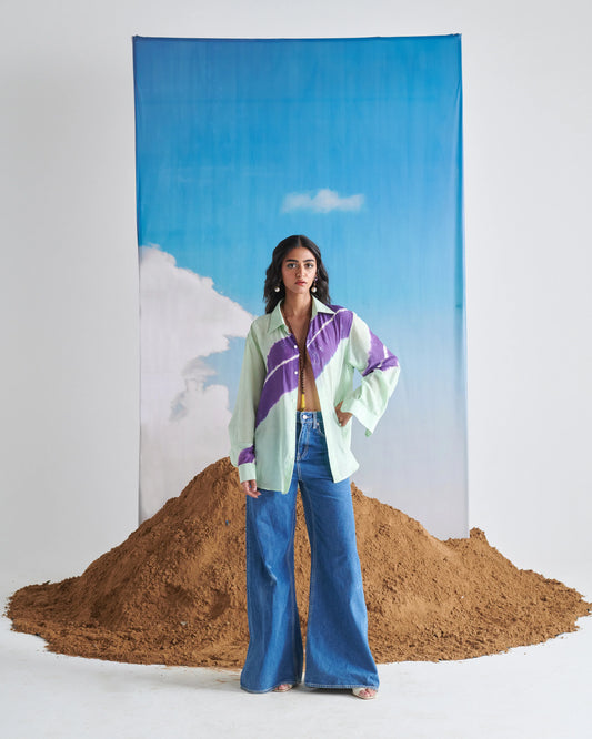 Aasmani Leher - Shirt