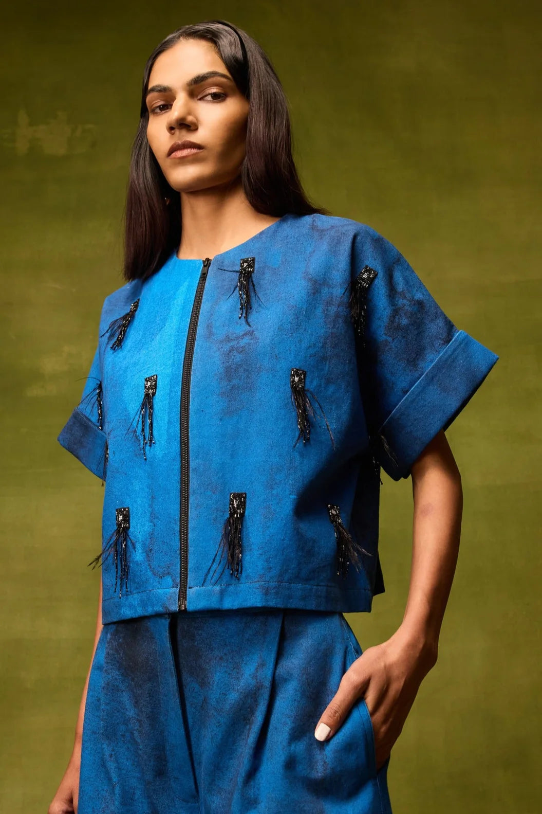 Saphiré Muse Kimono Top