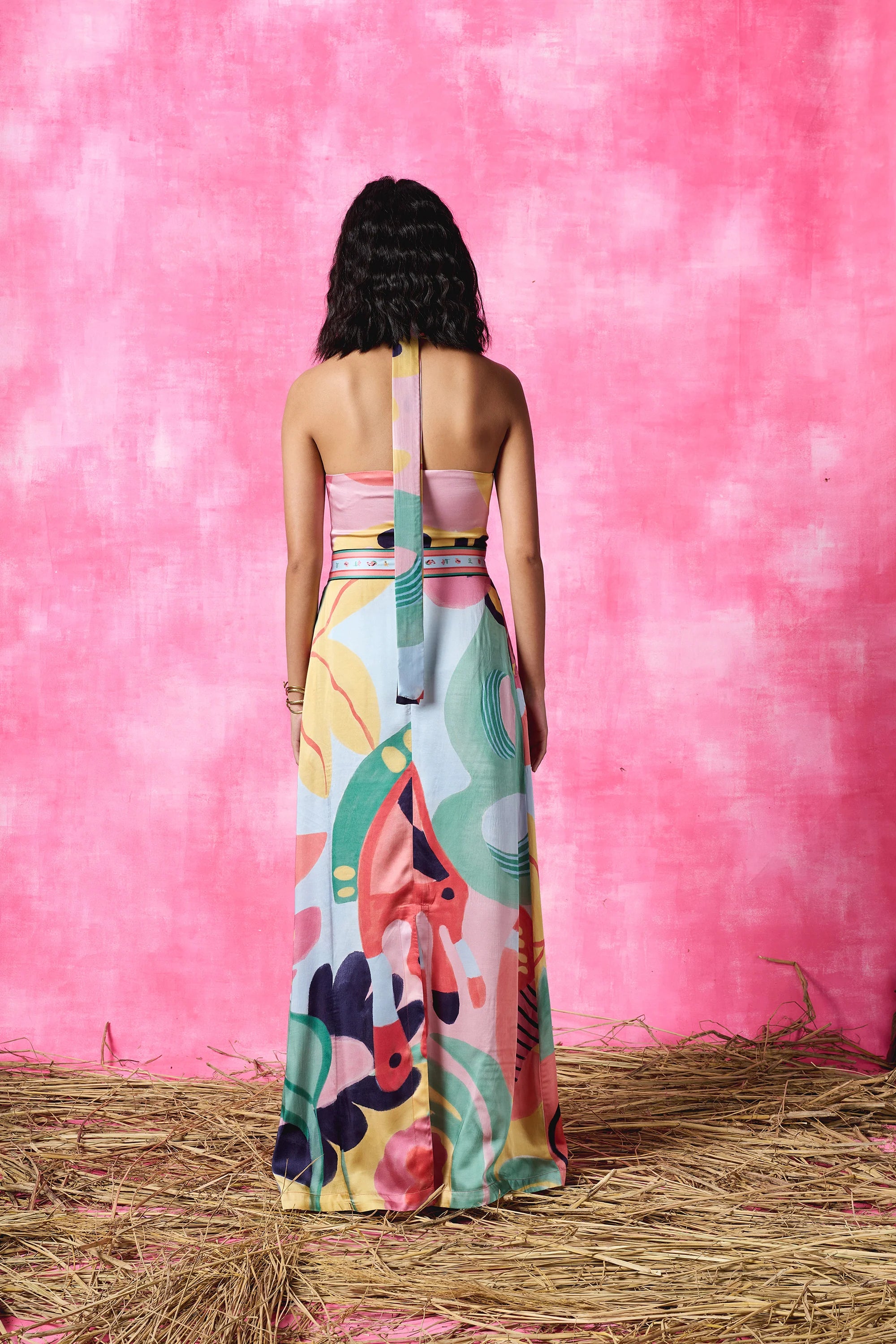 Gardenia Halter Neck Dress