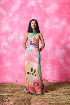 Gardenia Halter Neck Dress