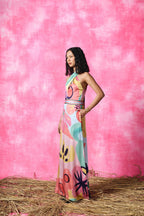Gardenia Halter Neck Dress
