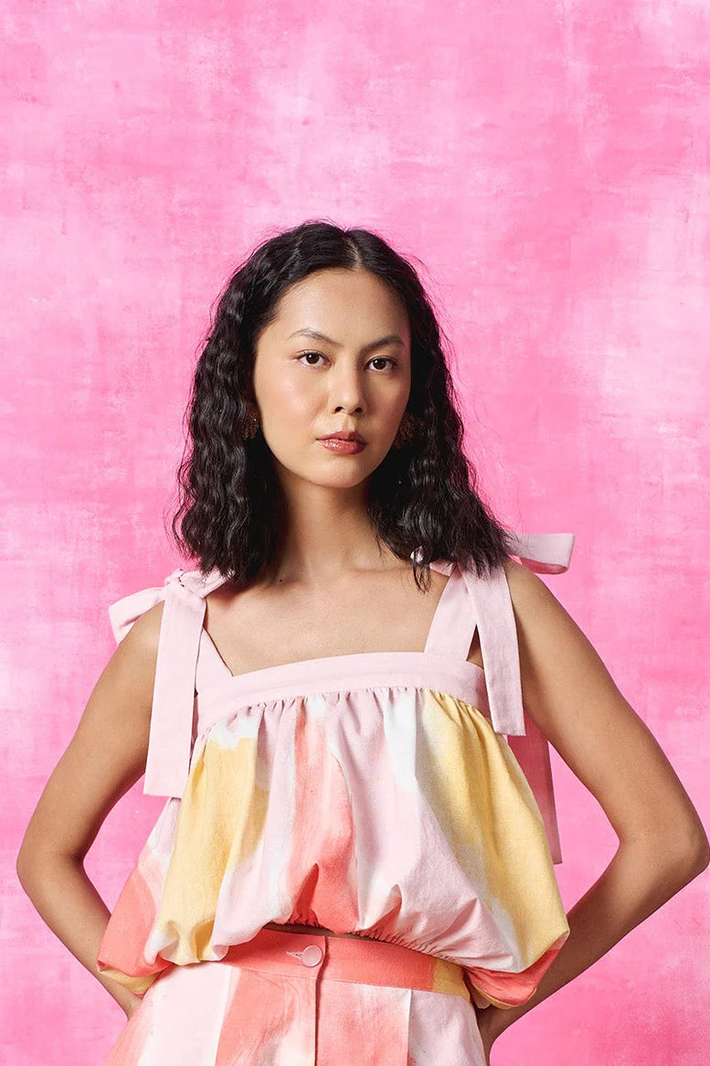 Blush Pop Cropped Top