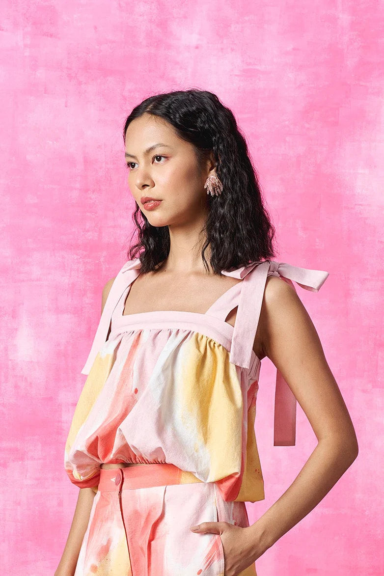 Blush Pop Cropped Top