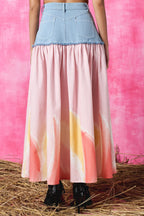 Blush Pop Midi Skirt