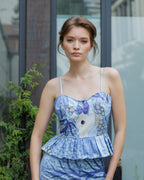 Gond Hiran Peplum Top
