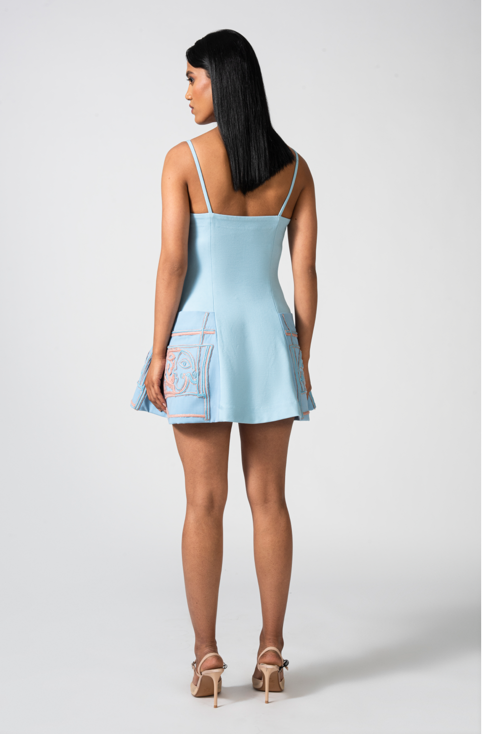 Riviera Blu mini dress