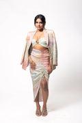 Aurora Blazer and Skirt Set