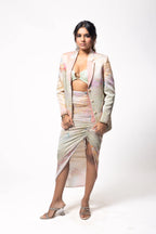 Aurora Blazer and Skirt Set