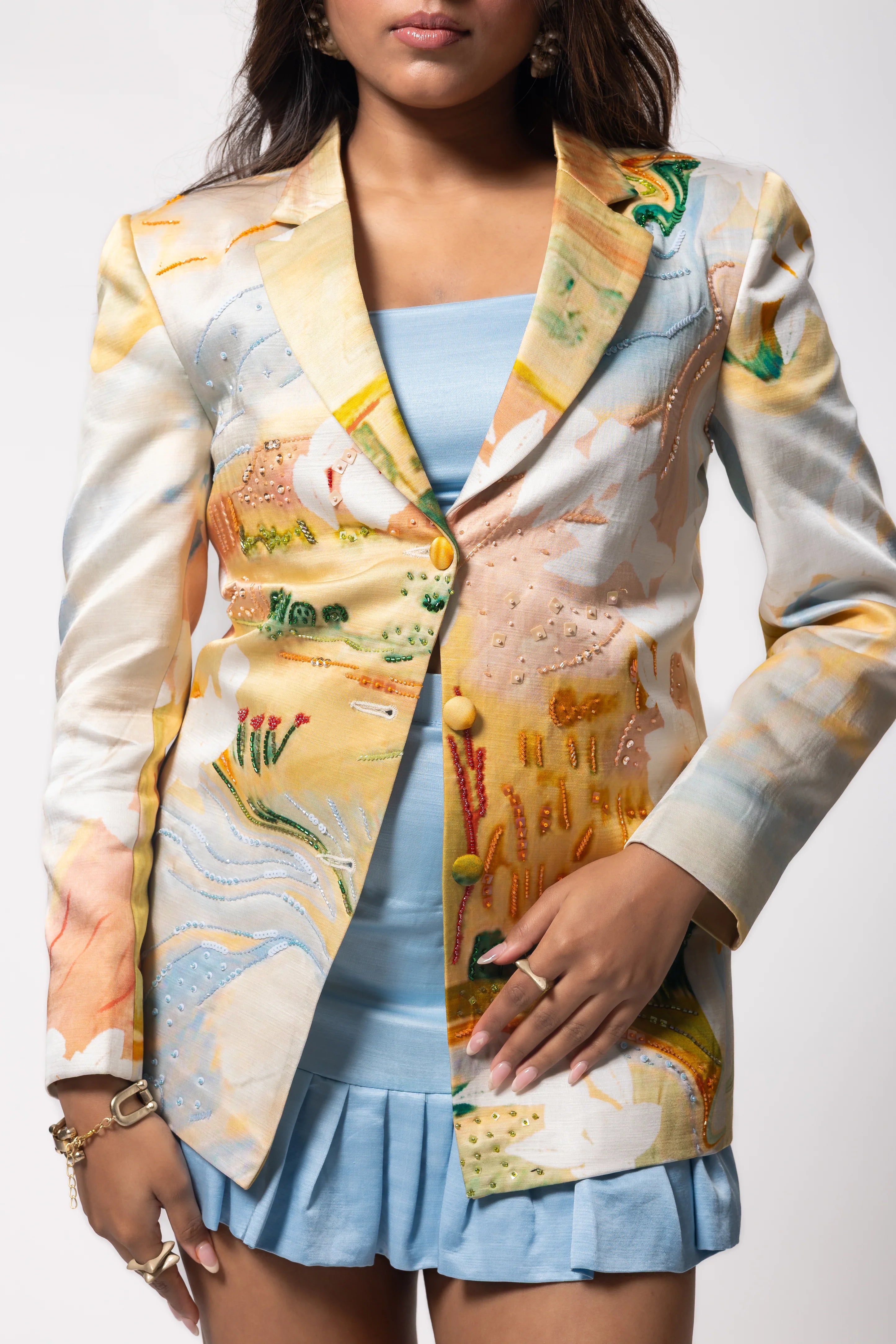 Solace Blazer Set