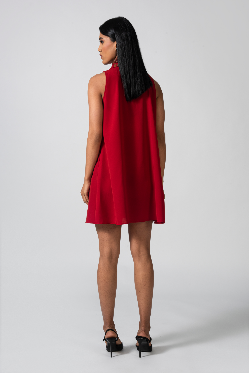 Scarlet A-Line Short Dress