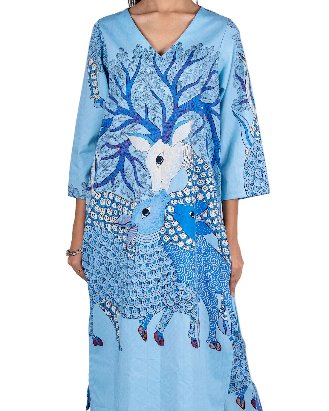 Gond Hiran Kurta Set