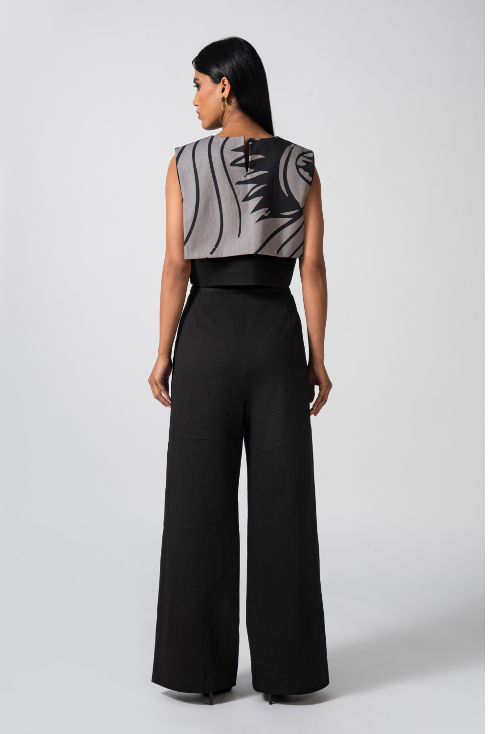 Sleek Onyx Block Pants