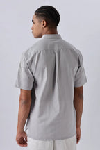 Corsica Floral Embroidery Box Fit Shirt