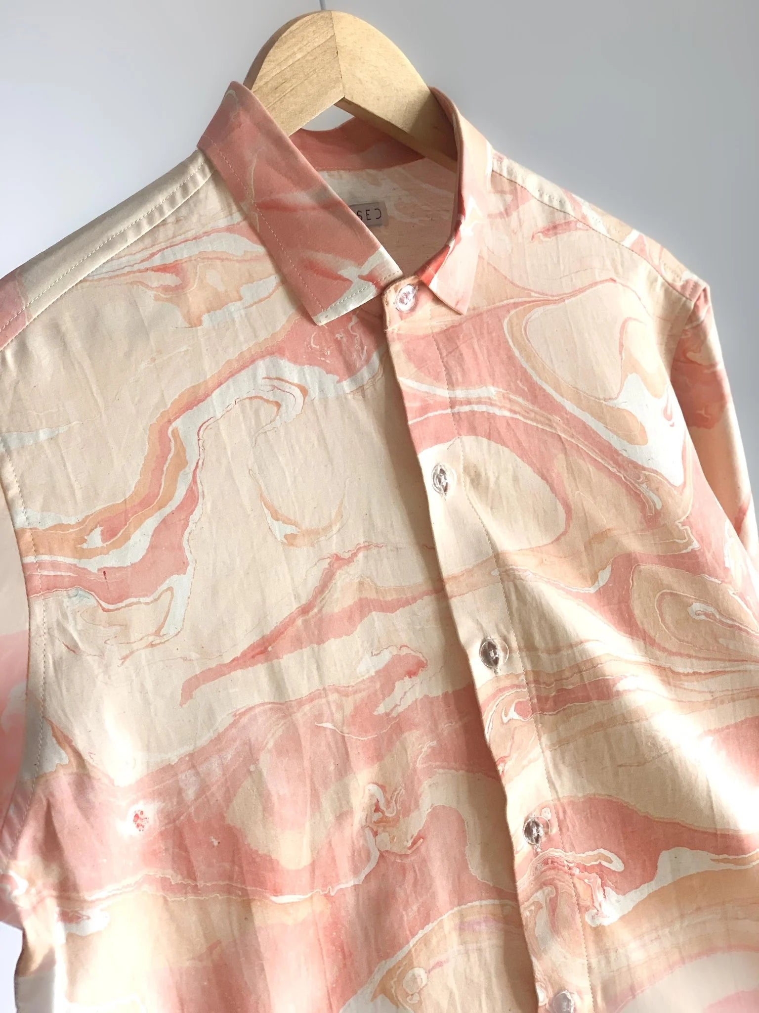 Regular Collar Shirt - Peach Fuzz