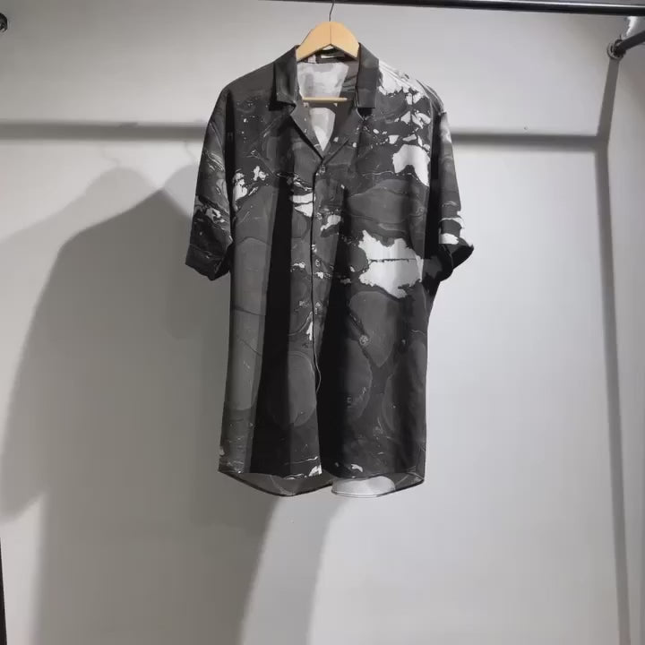 Cuban Collar Shirt - San La Muerte