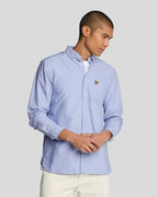 100% cotton oxford sky blue shirt