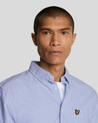 100% cotton oxford sky blue shirt