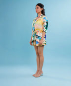 Cyphéa Tie-up Shirt and Shorts
