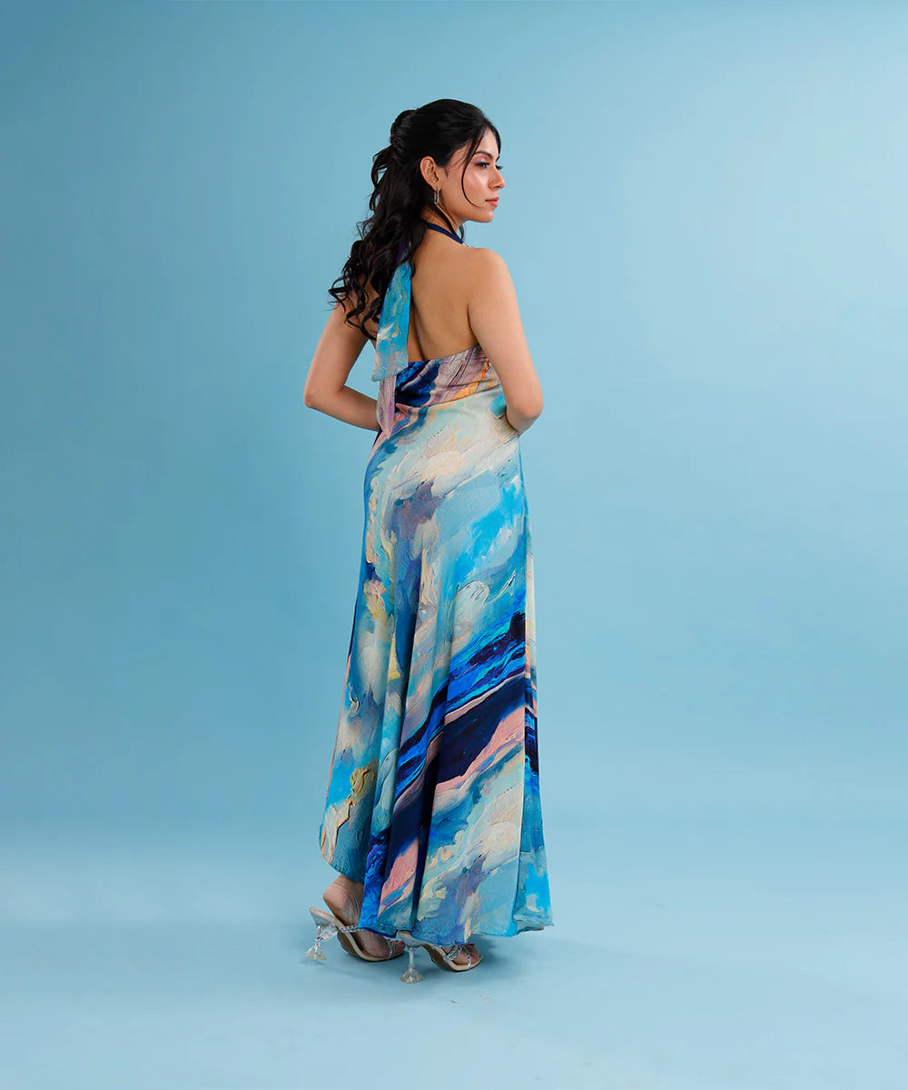 Celeste Bias Cut Dress