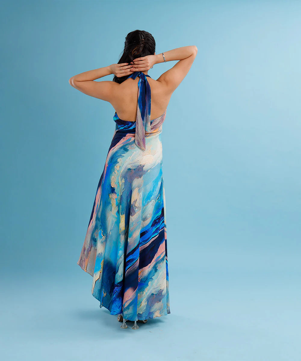 Celeste Bias Cut Dress