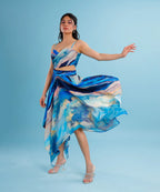 Celesté Bustier and Handkerchief Skirt